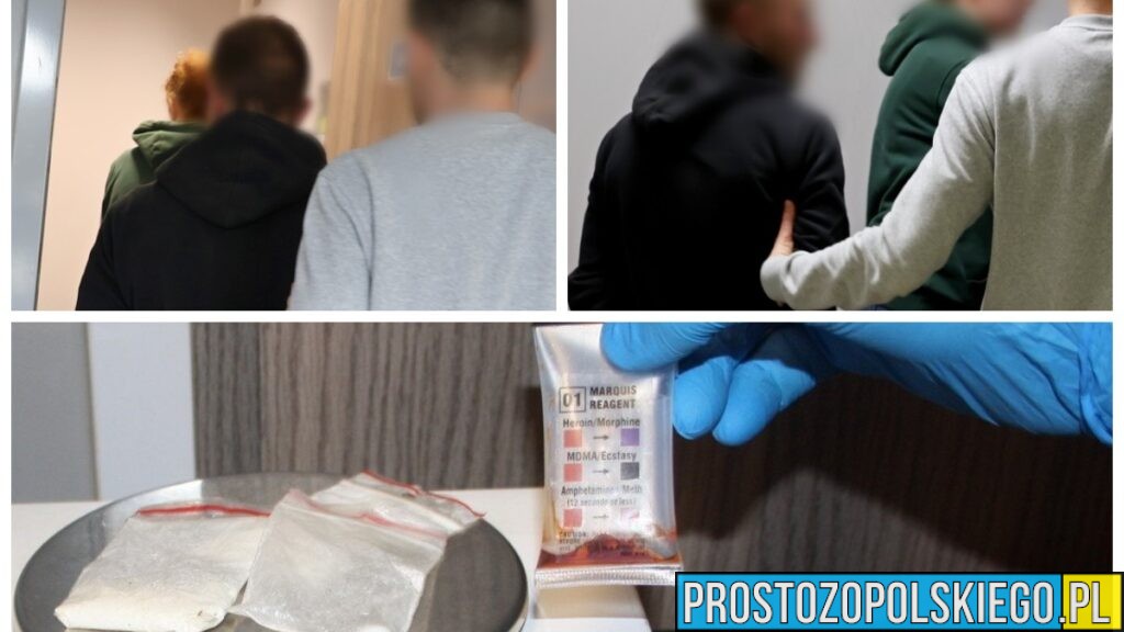 Blisko 200 porcji amfetaminy u 33-latka. Interweniowała policja z Brzegu