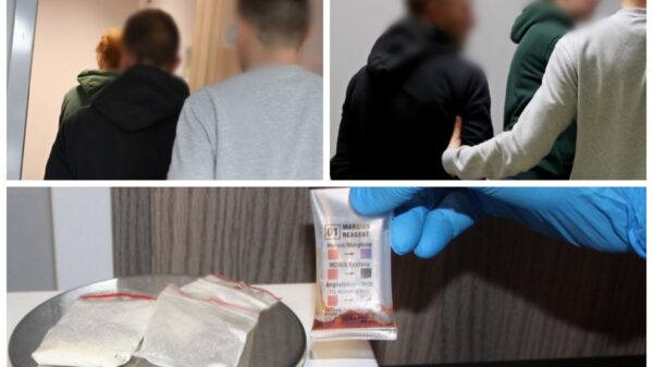 Blisko 200 porcji amfetaminy u 33-latka. Interweniowała policja z Brzegu