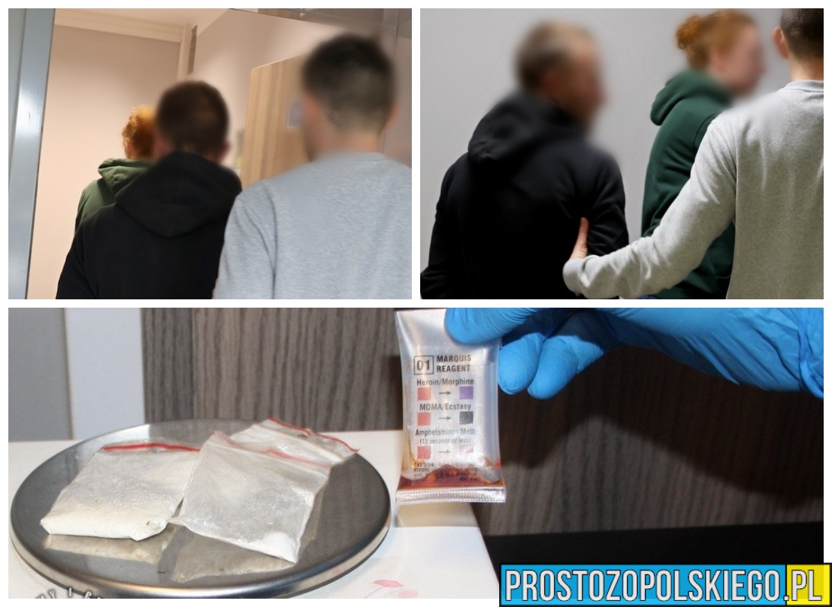 Blisko 200 porcji amfetaminy u 33-latka. Interweniowała policja z Brzegu