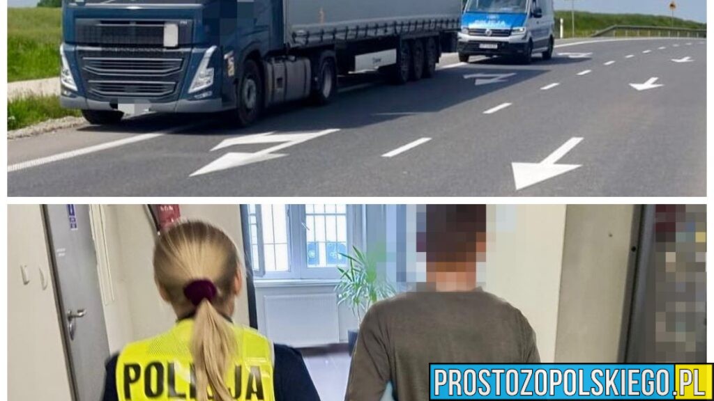 Nietrzeźwy kierowca ciężarówki zatrzymany w Hanuszowie – miał blisko 2 promile alkoholu