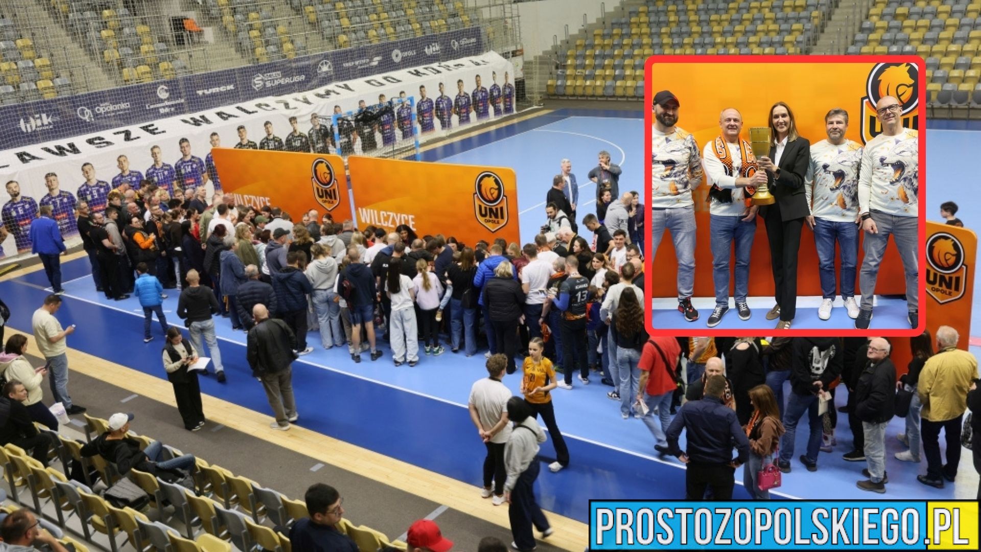 Historyczny sukces UNI Opole. Siatkarki świętowały brązowy medal z kibicami w Stegu Arenie