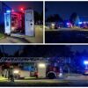 Nocny pożar mieszkania w Rudnikach. 78-latek został poszkodowany