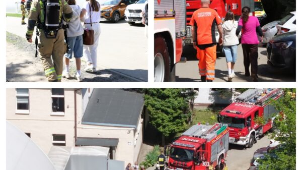 Rozpylenie gazu w szkole podstawowej w Opolu. Ewakuowano ponad 180 osób, 3 dzieci trafiło do szpitala