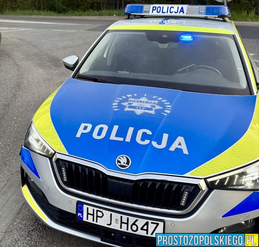 Pijana motorowerzystka zatrzymana w Otmuchowie. Miała blisko pół promila