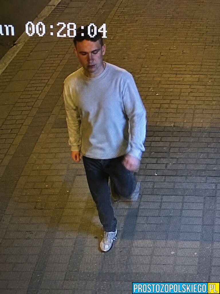 Opole: Brutalny rozbój na Chabrach. Policja publikuje wizerunek podejrzewanego i prosi o pomoc