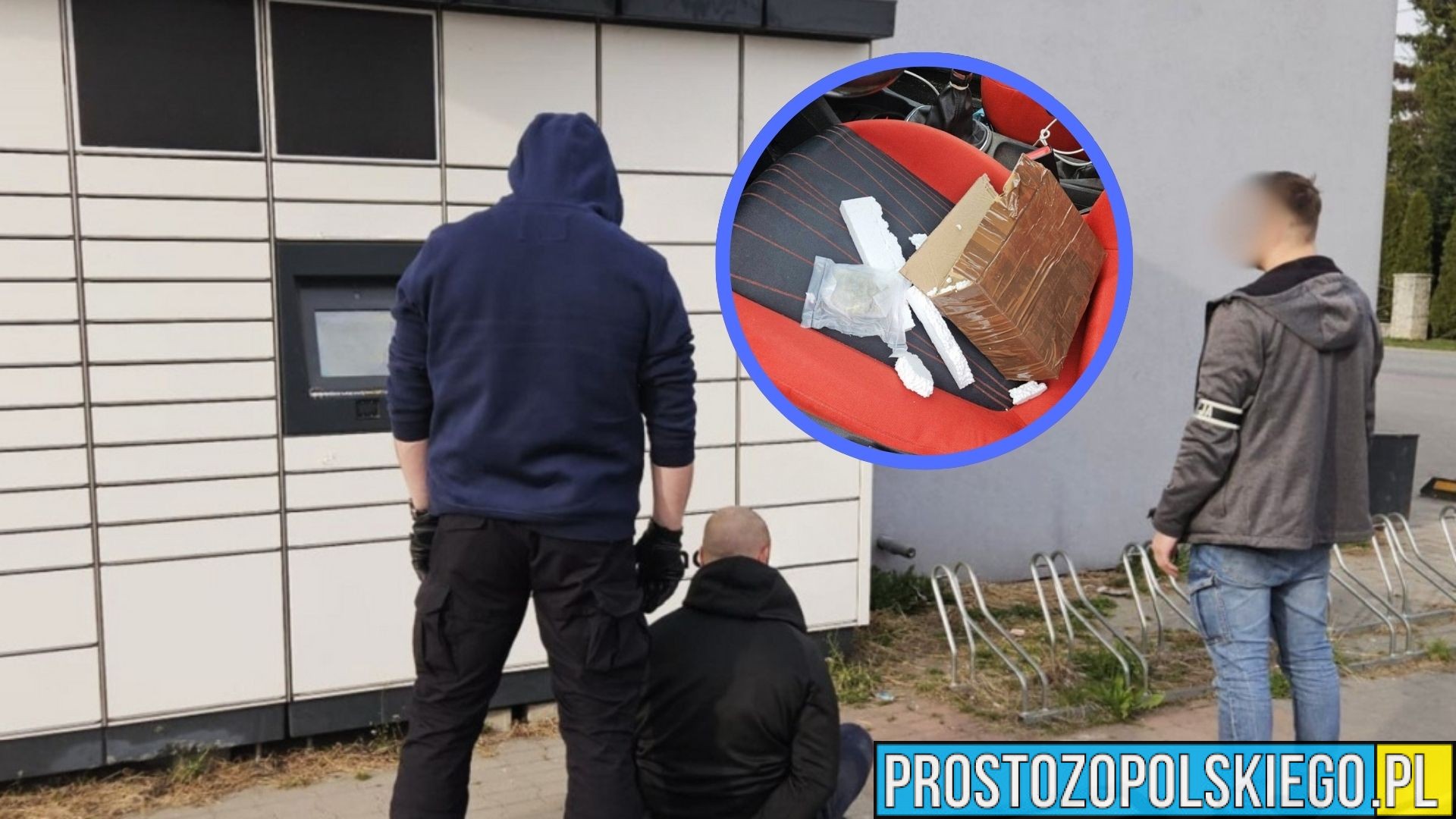 Poszukiwani 28- i 22-latek zatrzymani przez policję. Narkotyki i listy gończe w tle