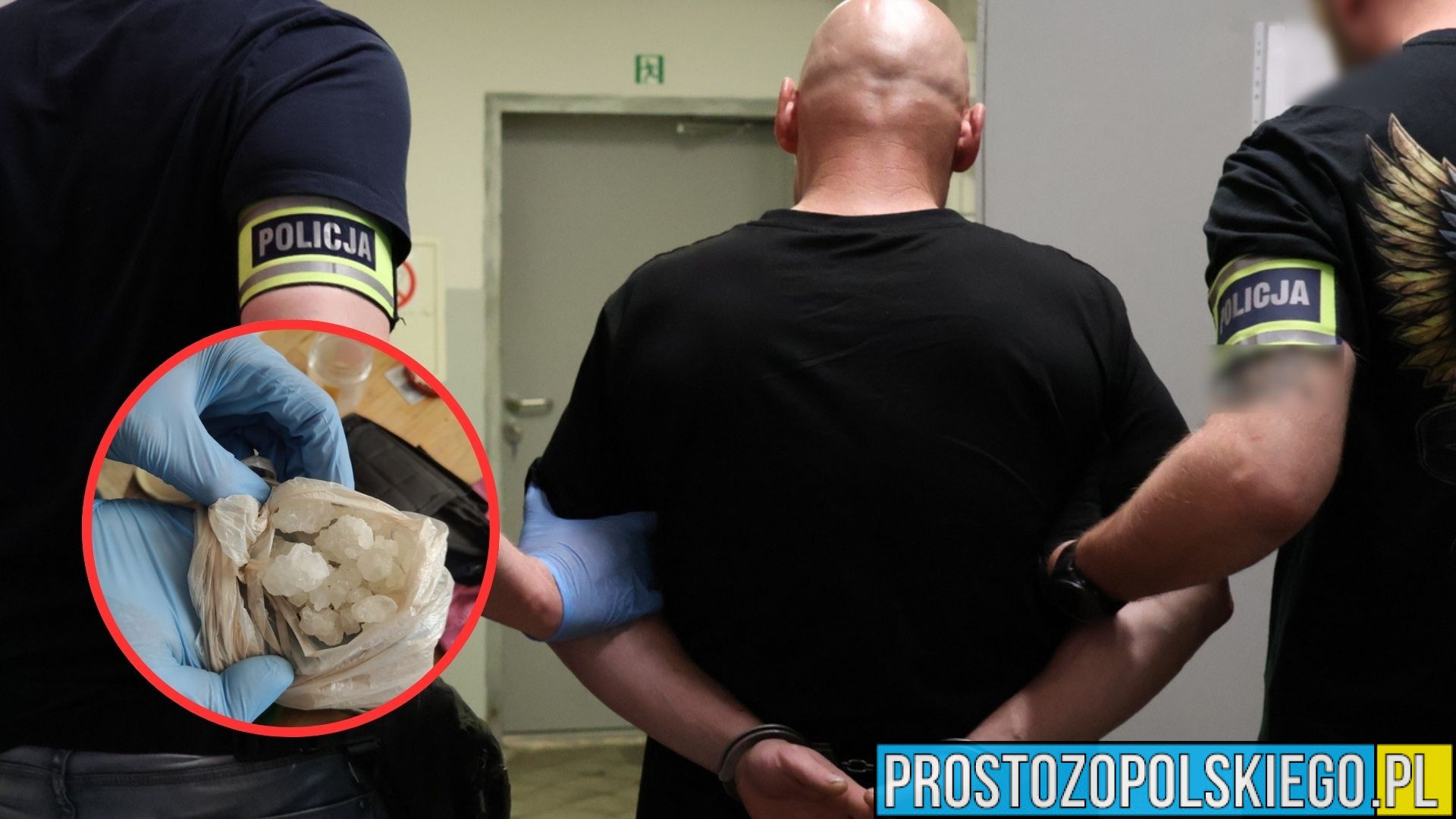 Kryminalni z Opola zatrzymali 46-latka. W mieszkaniu miał amfetaminę, MDMA i marihuanę
