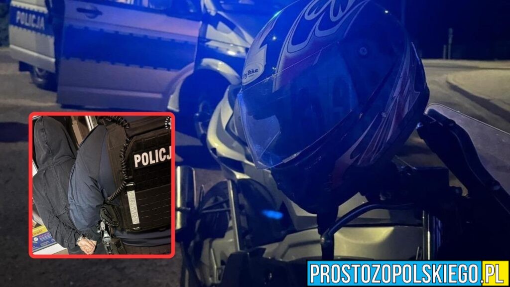 17-latek zatrzymany przez policję. Kierował motorowerem po alkoholu i miał przy sobie narkotyki