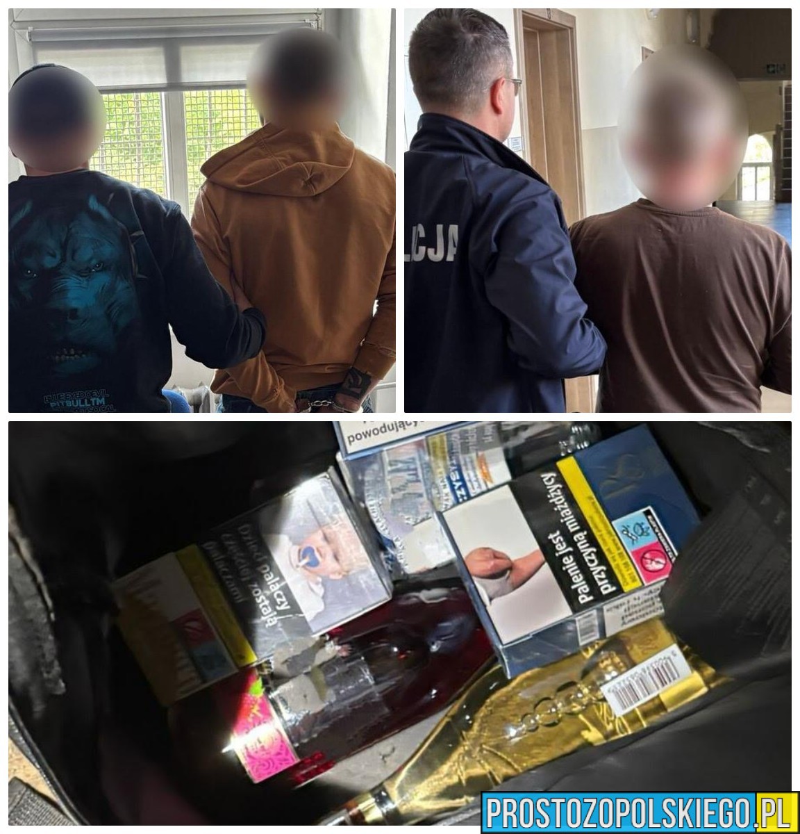 Włamania do sklepów w Wołczynie. Dwaj mężczyźni zatrzymani przez policję z Kluczborka