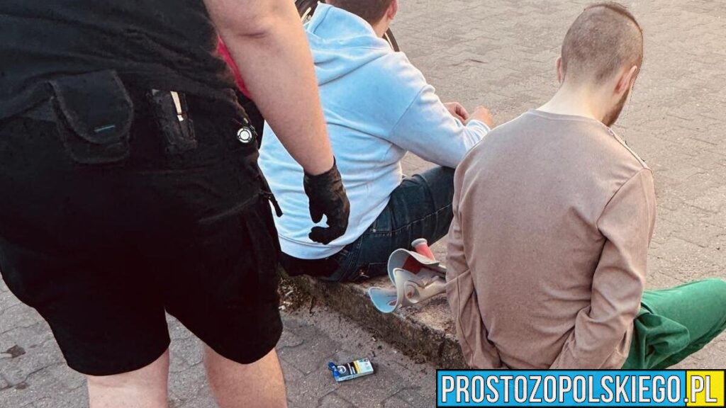 Policyjny patrol wyczuł zapach marihuany. Zatrzymania na ulicy