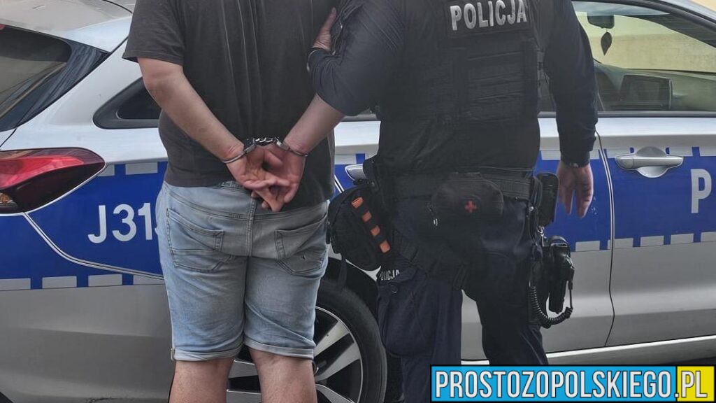 Poszukiwany ukrywał się w pustostanie po byłym PKP. Zatrzymali go policjanci z Wołczyna