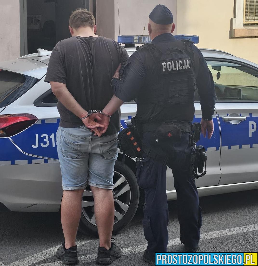 Poszukiwany ukrywał się w pustostanie po byłym PKP. Zatrzymali go policjanci z Wołczyna