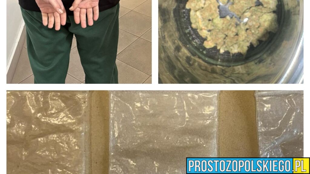 Wykroczenia drogowe i narkotyki – 26-latek zatrzymany przez policję w Kluczborku