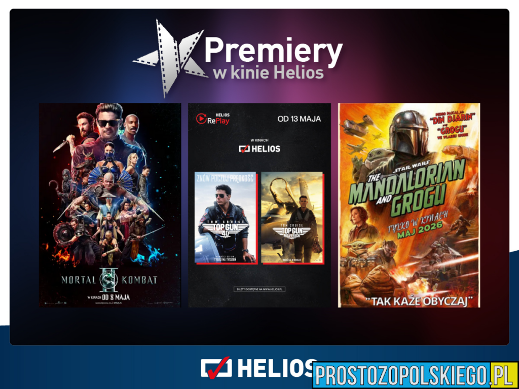 Majowy repertuar kin Helios