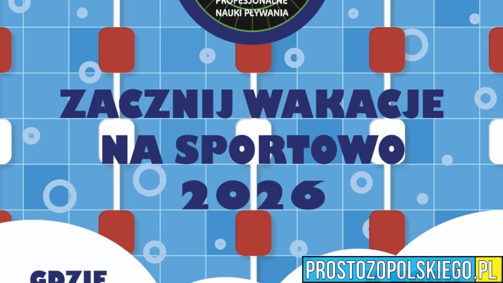 Amatorskie zawody pływackie „Zacznij wakacje na sportowo” – Opole 2026 (XI edycja)
