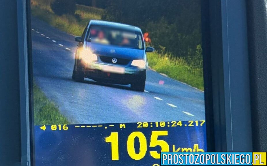 20-latka pędziła 105 km/h przez wieś. Straciła prawo jazdy i dostała 1500 zł mandatu
