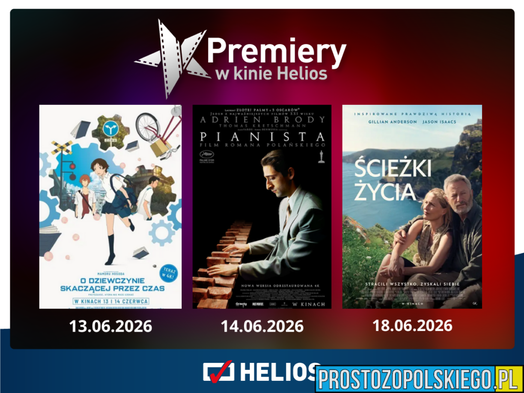 Helios prezentuje nowy repertuar pełen filmowych emocji
