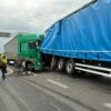 Wypadek dwóch ciężarówek na obwodnicy Opola. Na miejsce jadą służby ratunkowe