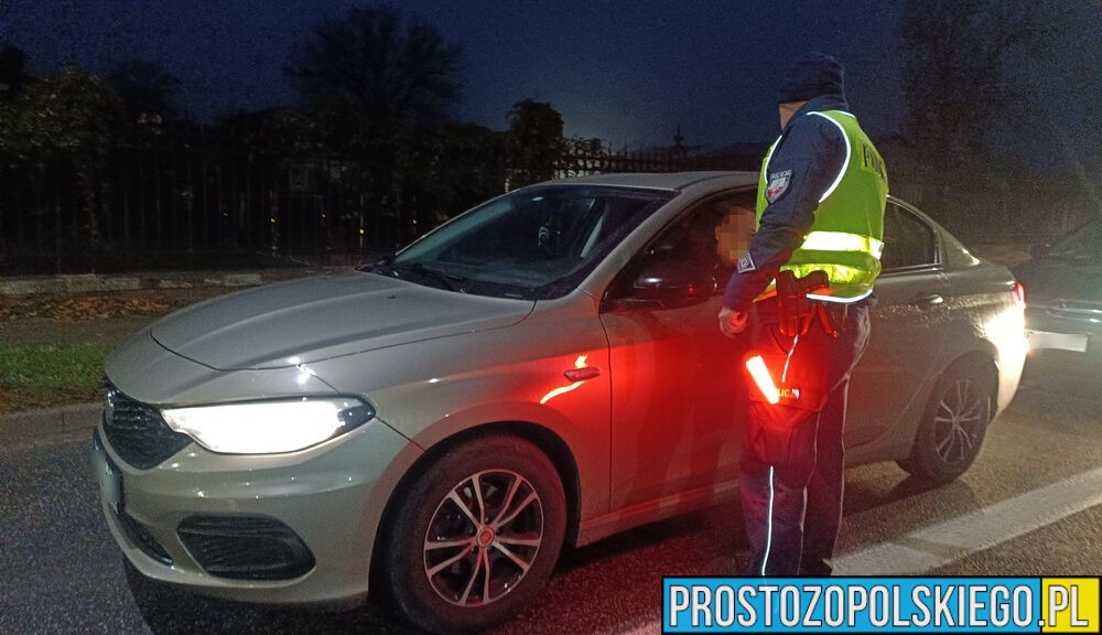 Amfetamina w organizmie kierowcy. 37-latek stracił prawo jazdy