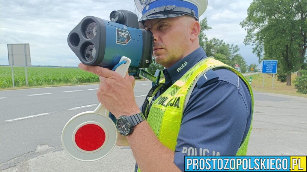 Akcja „Prędkość” w powiecie brzeskim. Kierowca pędził niemal 110 km/h w terenie zabudowanym i stracił prawo jazdy