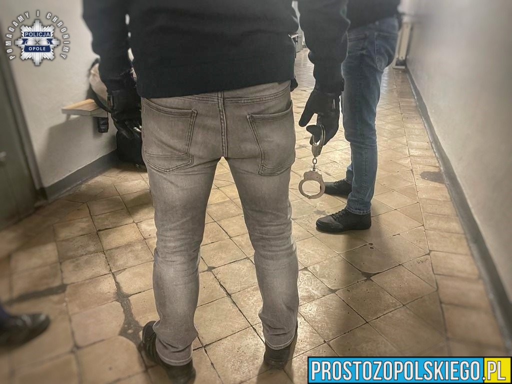 Kradzież rozbójnicza i pobicie w Opolu. 42-latek trafił do aresztu