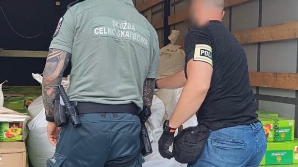 Ponad 4 tony nielegalnego tytoniu zabezpieczone w gminie Pokój. Straty Skarbu Państwa mogły sięgnąć 6,7 mln zł