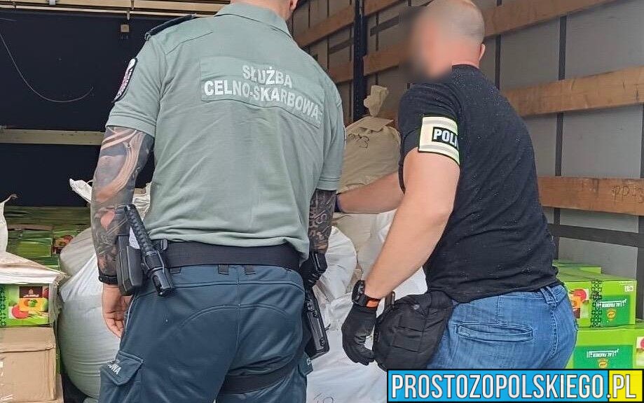Ponad 4 tony nielegalnego tytoniu zabezpieczone w gminie Pokój. Straty Skarbu Państwa mogły sięgnąć 6,7 mln zł