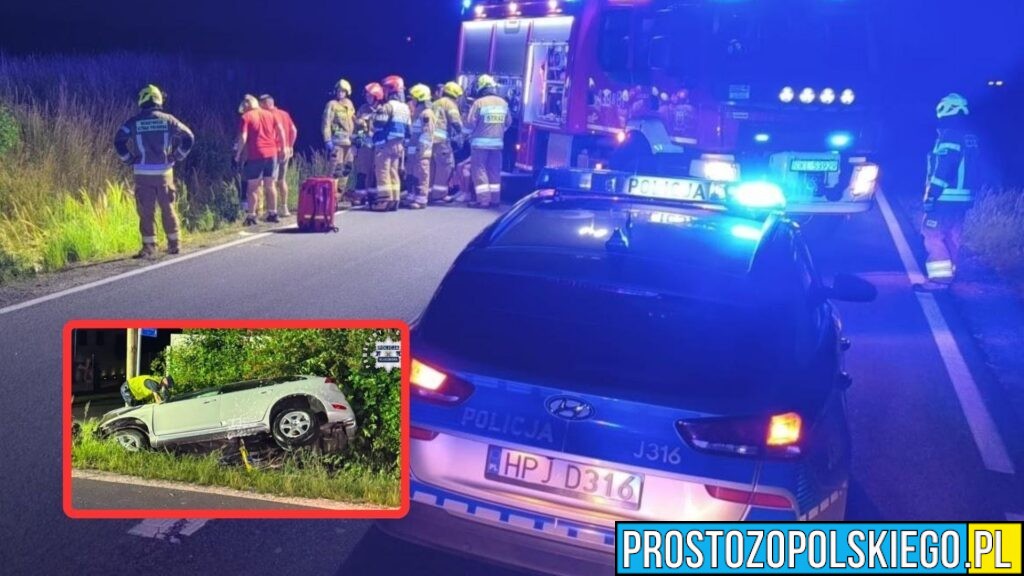 Dwa groźne zdarzenia na drogach powiatu kluczborskiego