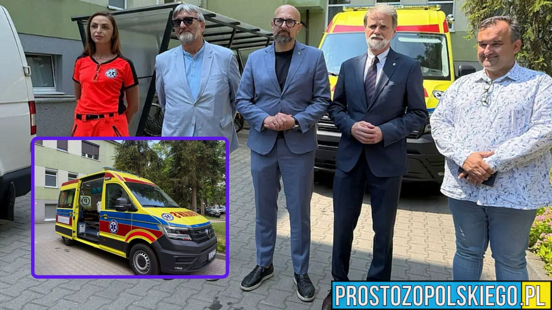 Nowa karetka trafiła do Kędzierzyna-Koźla. Ambulans za 600 tysięcy złotych już od lipca wyjedzie do pacjentów