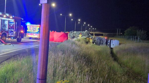Śmiertelny wypadek na autostradzie A4. Droga w kierunku Wrocławia całkowicie zablokowana