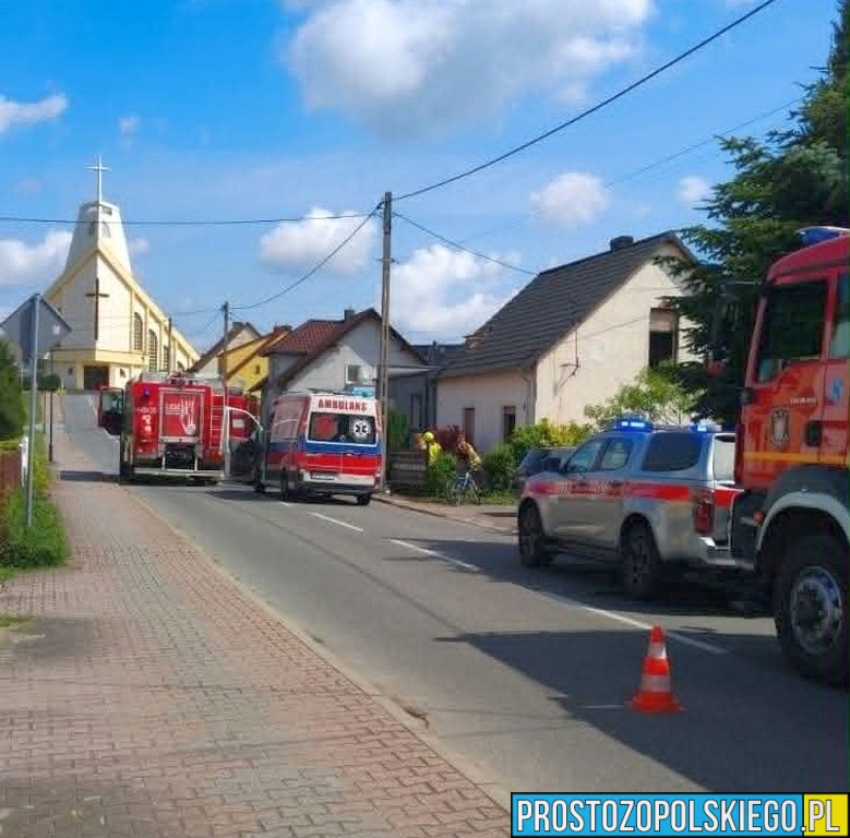 Tragiczny finał pożaru w mieszkaniu w Gogolinie. Nie żyje 51-letni mężczyzna