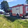 Zderzenie trzech samochodów na DW 454 pod Namysłowem(WIDEO)
