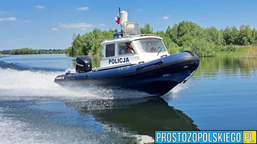 Policjanci patrolują Jezioro Nyskie i Otmuchowskie. Apel o rozsądek podczas wypoczynku nad wodą