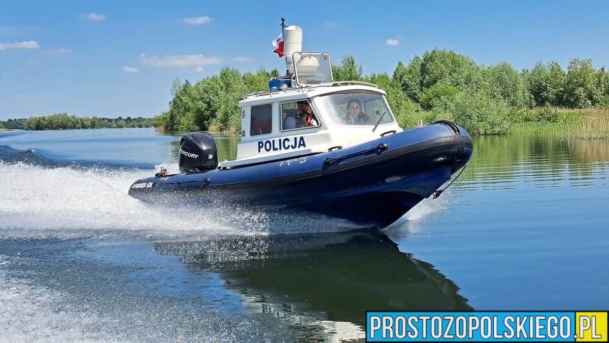 Policjanci patrolują Jezioro Nyskie i Otmuchowskie. Apel o rozsądek podczas wypoczynku nad wodą
