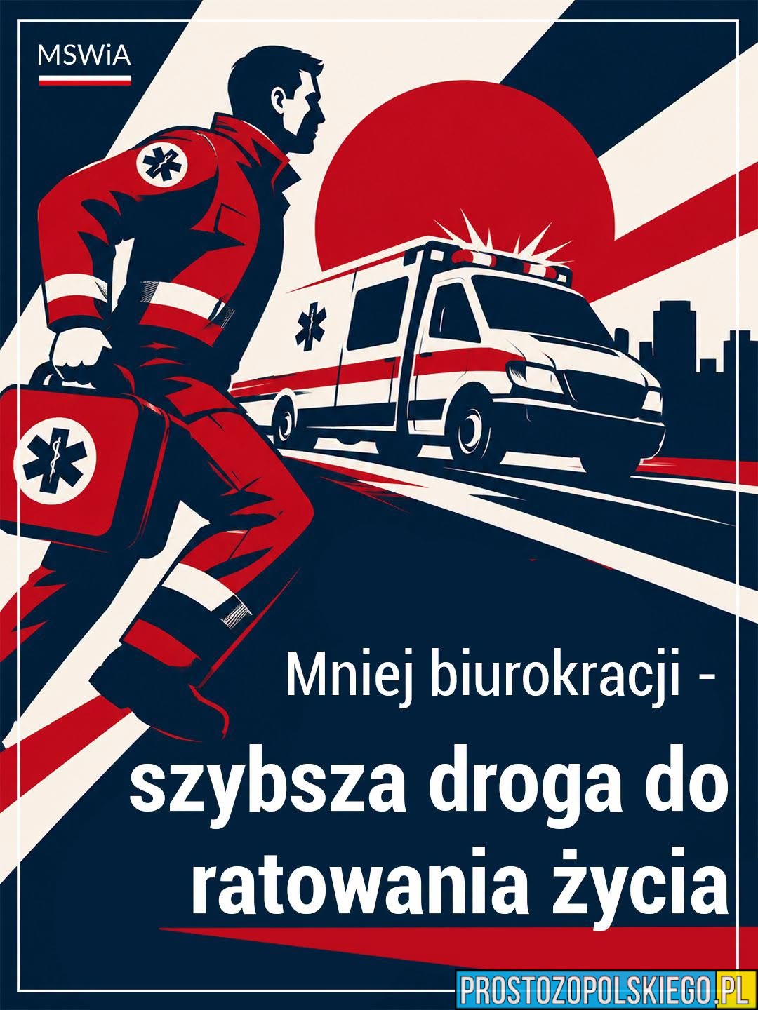 Duże ułatwienie dla służb ratunkowych. Łatwiej będzie uzyskać zgodę na jazdę „na sygnale”