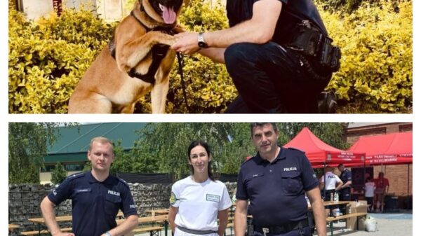 Red i Drago – policyjni czworonożni funkcjonariusze wspierają kluczborską policję