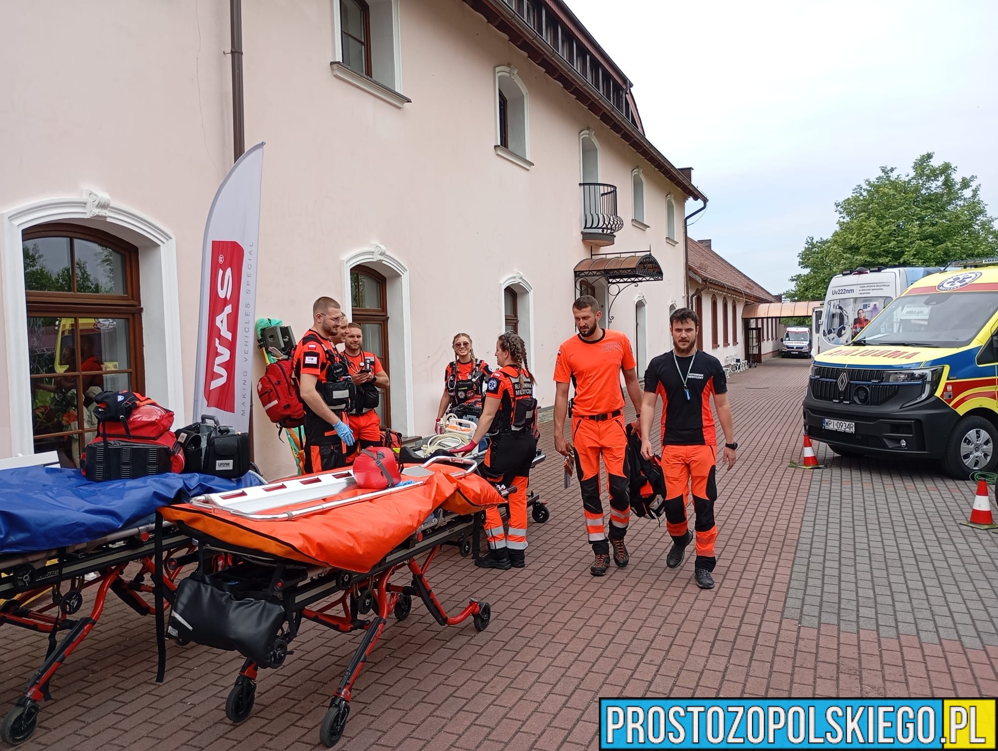 Najlepsi ratownicy medyczni rywalizują w Sulisławiu. Trwają III Regionalne Mistrzostwa w Ratownictwie Medycznym