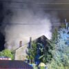 Pożar stodoły w Malerzowicach Wielkich. Z ogniem walczyło 11 zastępów straży pożarnej