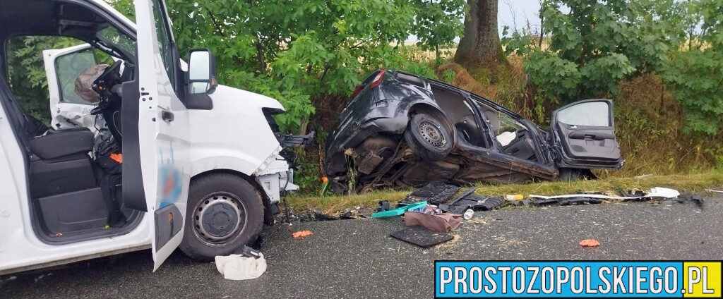 Tragiczny wypadek między Wilkowem a Rostkowicami. Nie żyje 67-letni kierowca