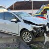 Groźny wypadek na DK46. Ranne zostało 12-letnie dziecko i jedna osoba dorosła.