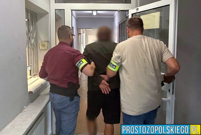 38-latek zatrzymany za znęcanie się nad partnerką i podpalenie jej samochodu. Trafił do aresztu