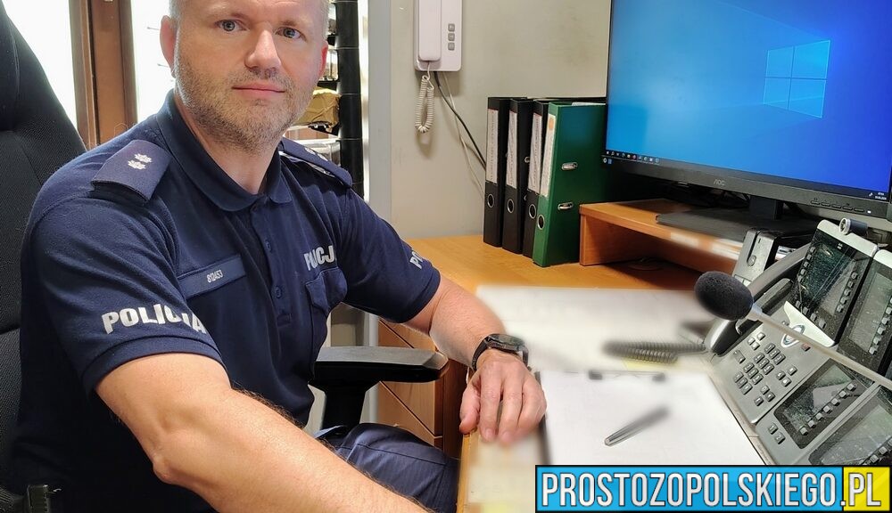 Dyżurny brzeskiej policji uratował życie 58-latka. Przez telefon odwiódł go od desperackiego kroku