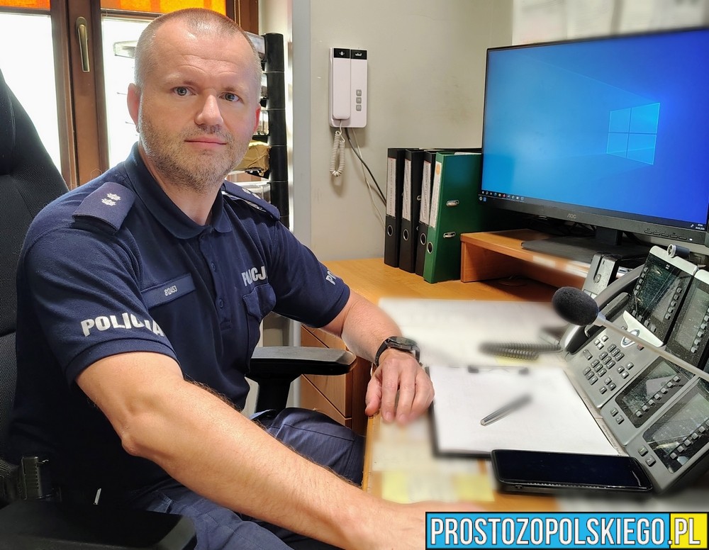 Dyżurny brzeskiej policji uratował życie 58-latka. Przez telefon odwiódł go od desperackiego kroku