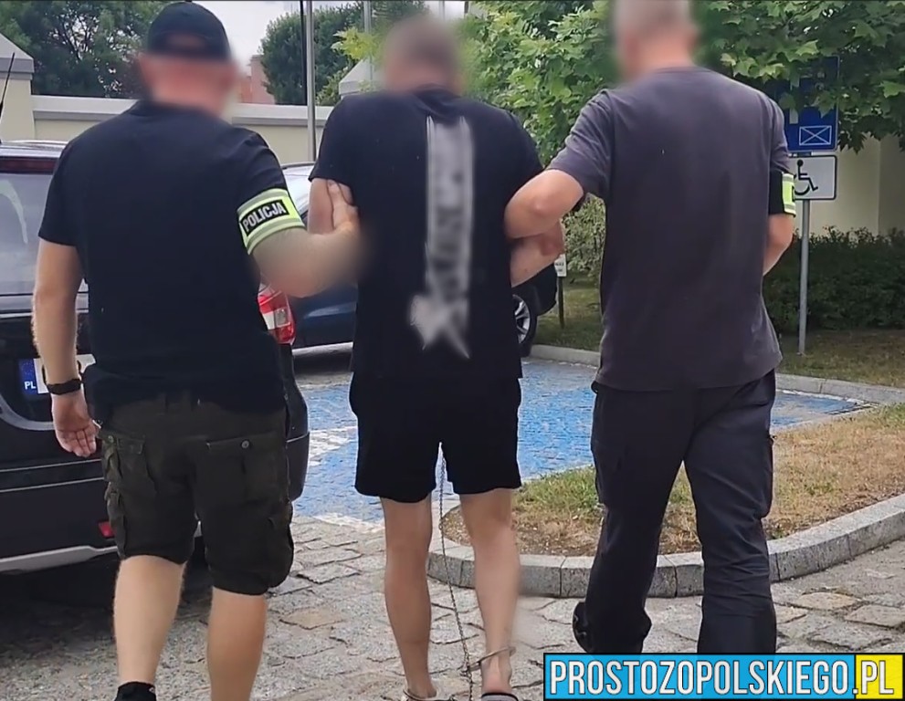 Odkręcił butlę z gazem i groził, że podpali mieszkanie. 33-latek zatrzymany przez policjantów z Brzegu