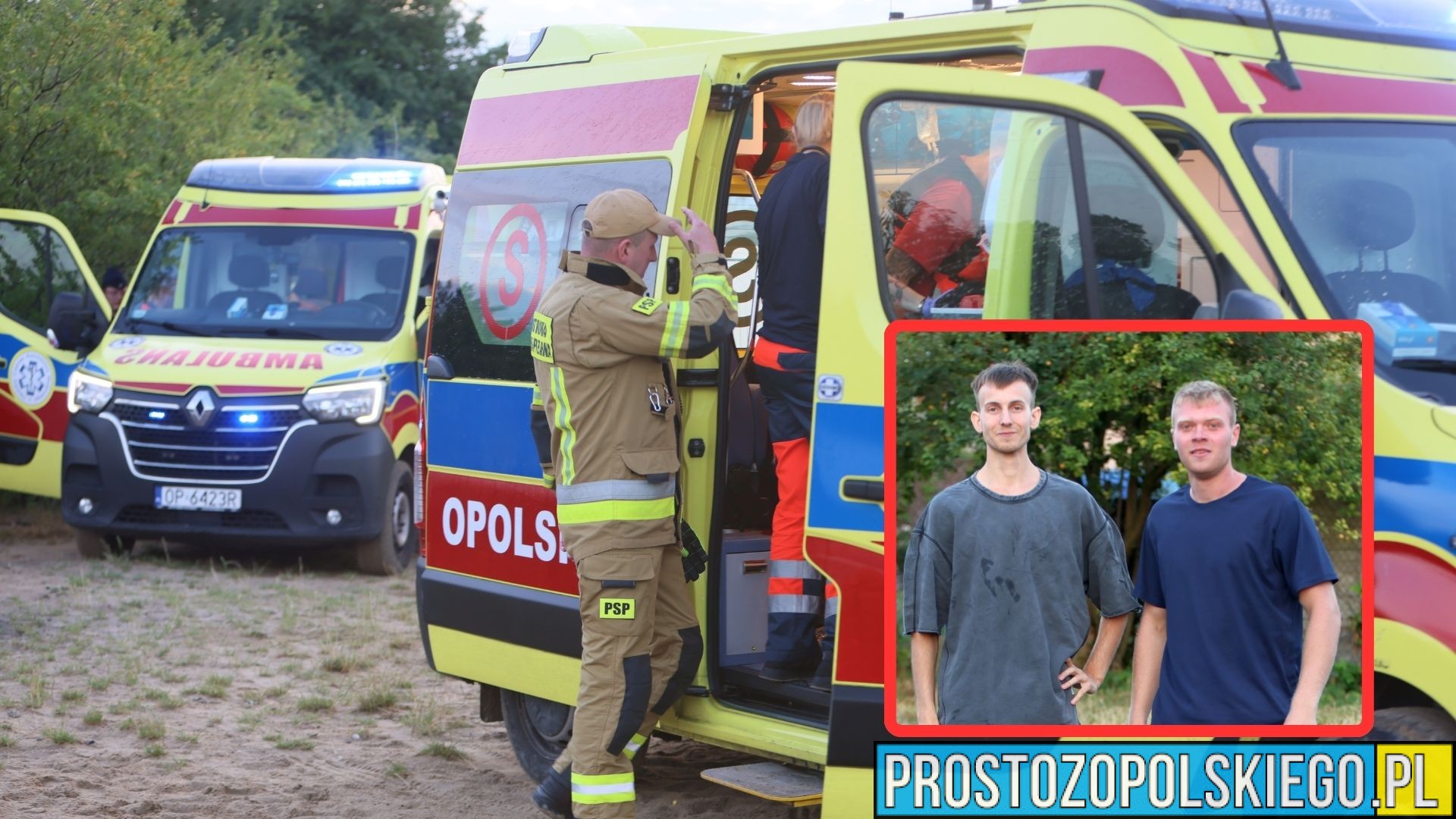 O krok od tragedii na kąpielisku Silesia w Opolu. Dwóch 20-latków uratowało tonącą kobietę (WIDEO)