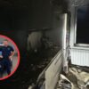 Dzielnicowi z Głuchołaz uratowali 37-latka z płonącego mieszkania. Nie zawahali się wejść do zadymionego budynku