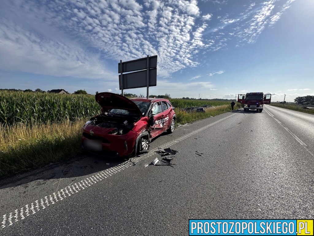 wypadk na bwodnicy opola, sprawca wypadku agresywny, sprawa wypadku skuty przez policje, sprawca wypadku pobił ratowników, wypadek w opolu, sprawca skuty przez policję,