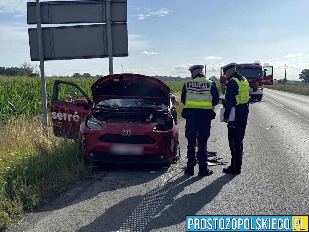 wypadk na bwodnicy opola, sprawca wypadku agresywny, sprawa wypadku skuty przez policje, sprawca wypadku pobił ratowników, wypadek w opolu, sprawca skuty przez policję,