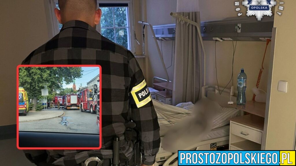 Kobieta oblana łatwopalną cieczą i podpalona w Opolu. Policja zatrzymała 47-latka