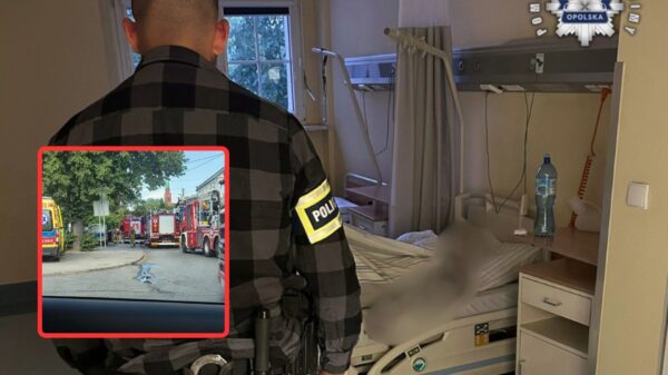Kobieta oblana łatwopalną cieczą i podpalona w Opolu. Policja zatrzymała 47-latka